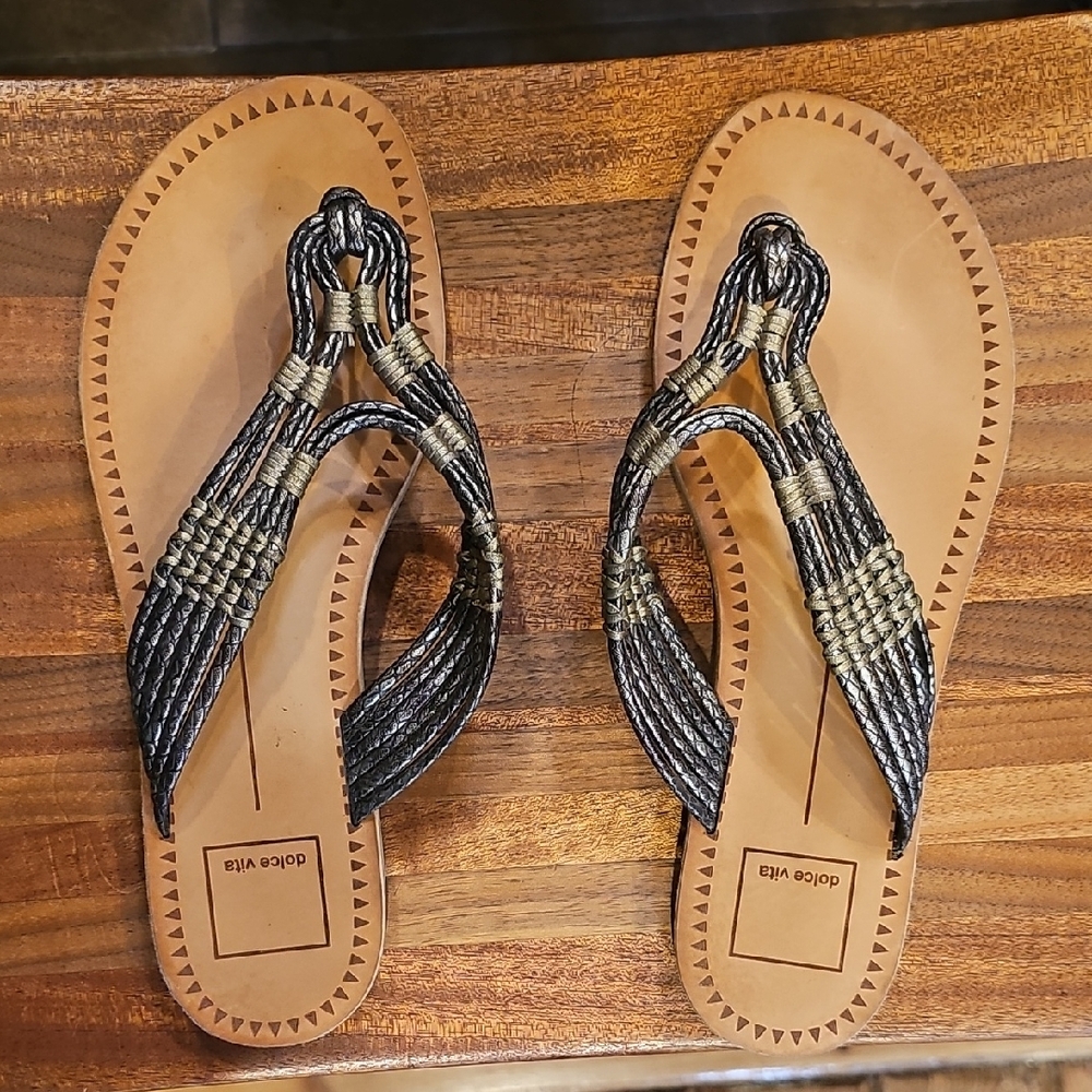 Bronze and Tan DOLCE VITA Women's Sandals